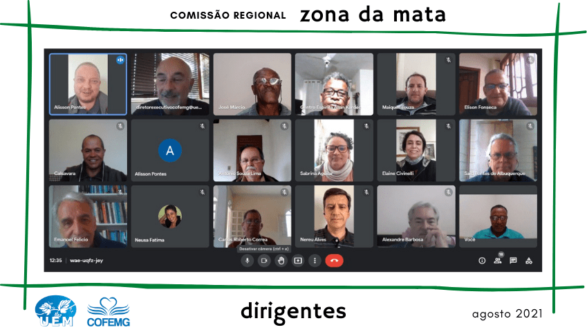 Comissão Regional Zona da Mata - 20211