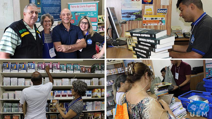 Voluntários e visitantes prestigiam Feira do Livro Especial na UEM2